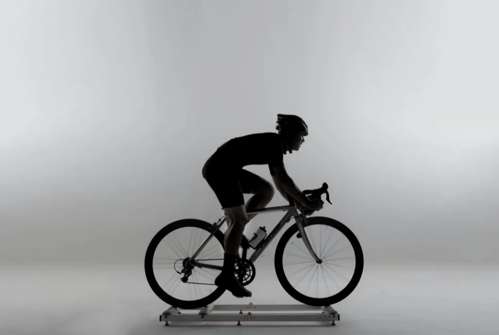 training bicycle for running purposes