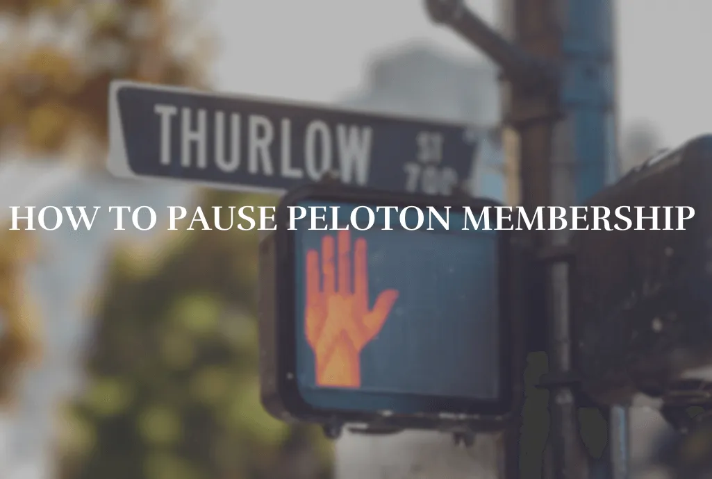 Guide to how to pause Peloton membership